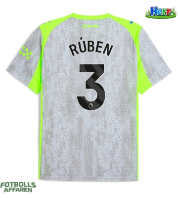 Manchester City Ruben Dias #3 Tredje Tröja 2025-26 Kortärmad